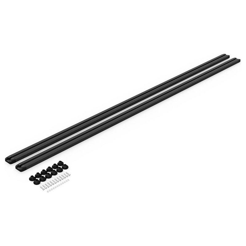 Yakima HD Track 54 Inch Car Roof Top Custom Rack Mounting Applications with CapNuts for SkyLine, OverHaul HD, and OutPost HD Systems, Black, 1 of 7