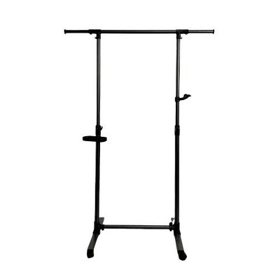 LIVAREEmlen Short Clothing Racks for Hanging Clothes with Bottom Shelves and Wheels Heavy Duty Rolling Clothes Rack for Adult Coat, Closet, Wardrobe