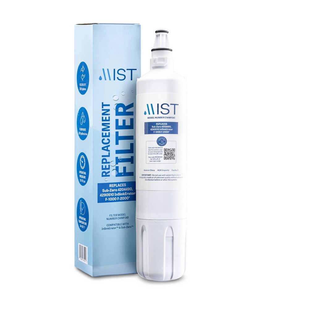 Mist Replacement Sub-Zero/InSinkErator Refrigerator Water Filter - CWMF061