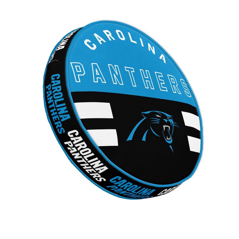 NFL Carolina Panthers Circle Plushlete Pillow, 1 of 4