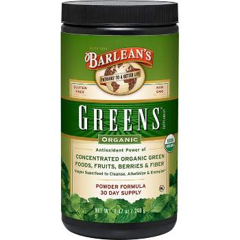 Barlean's Organic Greens 8.47oz Powder