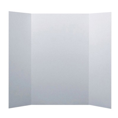 Flipside Products Corrugated Mini Project Board, 15" x 20", White, Pack of 24