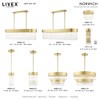 Livex Lighting Norwich 1 - Light Sconce in  Soft Gold - 3 of 4