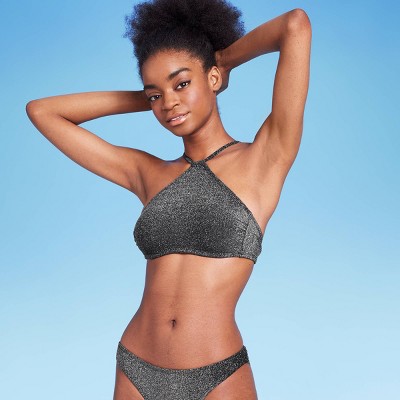 Black Halter Bralette : Target