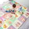 Sorbus (78x70x0.4) Foldable Play Mats with Travel Bag - for Babies, Toddlers, and Kids Playtime & Tummy Time - 2 of 4