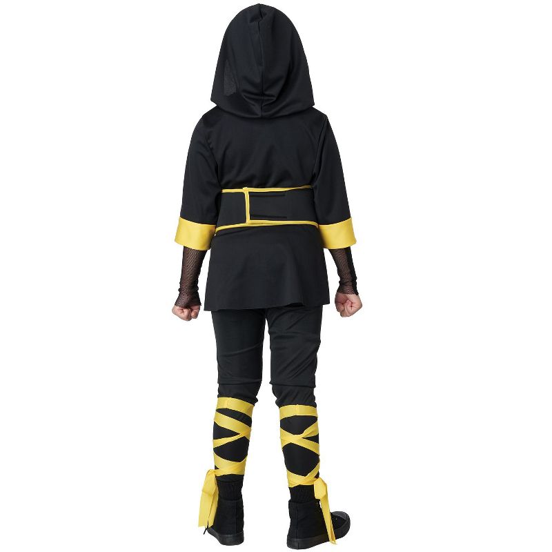 California Costumes Ninja Girls' Costume, 2 of 3