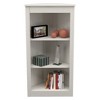 47.2" 3 Level Corner Bookshelf Washed Oak - Inval - image 3 of 4