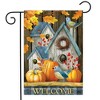 Briarwood Lane Garden Flag 18x12.5 For Outdoor Rustic Fall Birdhouse Welcome Garden Flag Flag For Fall Garden Flag Flags For Outside - 2 of 4