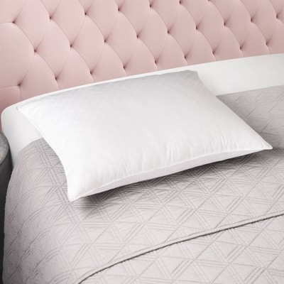 Standard White Diamond Luxe Down-Alternative Pillow