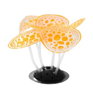 Unique Bargains Silicone Aquarium Simulation Coral Ornaments 2.36"x3.15" 1 Pc - 1 of 4
