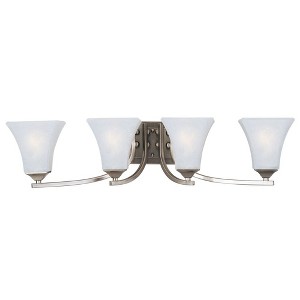 Maxim Lighting Aurora 4 - Light Vanity in  Satin Nickel - 1 of 2
