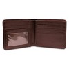 Steeltime Men's Our Father Prayer Vegan Leather Brown Wallet - image 2 of 2