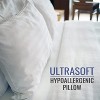 DMI Cooling Hypoallergenic Fiber Filled Pillow, Machine Washable, 20" x 26”, Polyester Fill, Hotel-Grade, Made in USA - 3 of 4