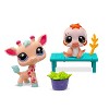 Littlest Pet Shop Pet Pairs Zoo Pals Giraffe & Sloth 2-Pack Mini Figures, Ages 4+ - 3 of 3