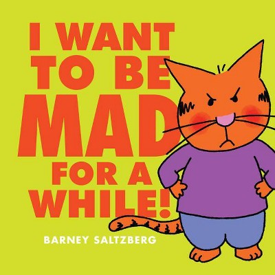 I Want to Be Mad for a While! - by  Barney Saltzberg (Hardcover)
