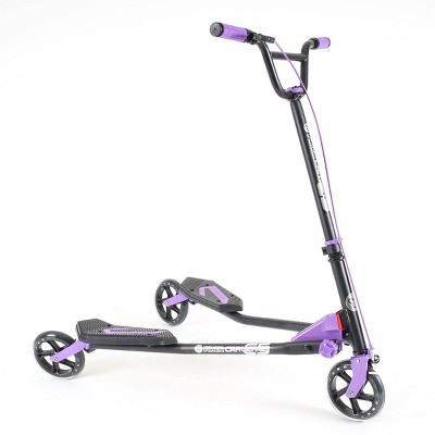 Y-Volution Y-Fliker C5 Carver Scooter - Purple