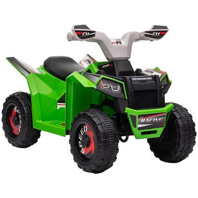 INFURNIC Baby Walkers Kids ATV Quad Ride On Car with Forward Backward Function Wear Resistant Wheels for Toddlers, Green, 27.5"*16.3"*19"