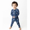 Lev Baby Boys' Bamboo Convertible Zipper Romper – Airplane Print One-Piece Baby Clothes (6–12M to 18–24M) - 3 of 4