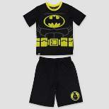 Boys' The LEGO Batman Movie Costume 2pc Pajama Set - Black