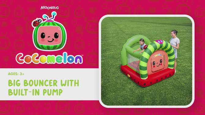 Cocomelon Big Bouncer With Built-In Pump, 2 of 13, play video