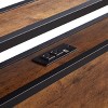Streamdale King Size Platform Bed with USB, LED Lights, Storage - 3 of 4