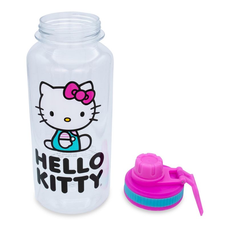 Silver Buffalo Sanrio Hello Kitty Icons 32-Ounce Water Bottle and Sticker Set, 2 of 7