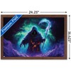 Trends International Wumples - Cosmic Grim Reaper Framed Wall Poster Prints - 3 of 4