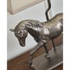Signature Design by Ashley Sandorman Poly Table Lamp, Bronze Finish, 26" Height, Rectangular Bell Shade - 3 of 4
