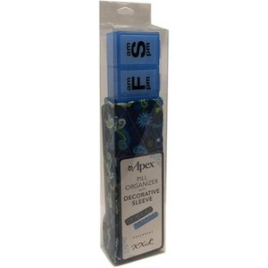 Apex 7-Day Pill Organizer With Decorative Sleeve Medium - 1 of 3
