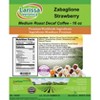 Larissa Veronica Zabaglione Strawberry Medium Roast Decaf Coffee (Gourmet, Naturally Flavored, Whole Coffee Beans) (16 oz, ZIN: 559558) - 2 of 4