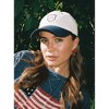 Go Sports Hat - Frasier Sterling Cream/Navy/Pink: Adjustable Cotton Baseball Cap - 2 of 4