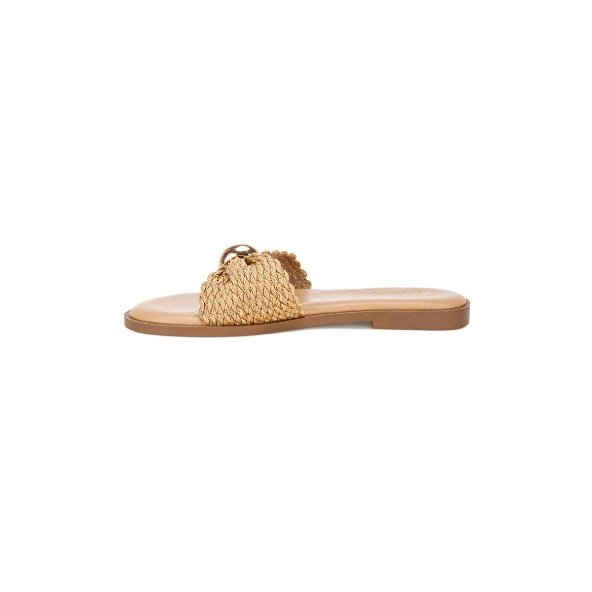 Обувь London Rag Womens Onawa Woven Strap Slip On Flats 9 — фото 4