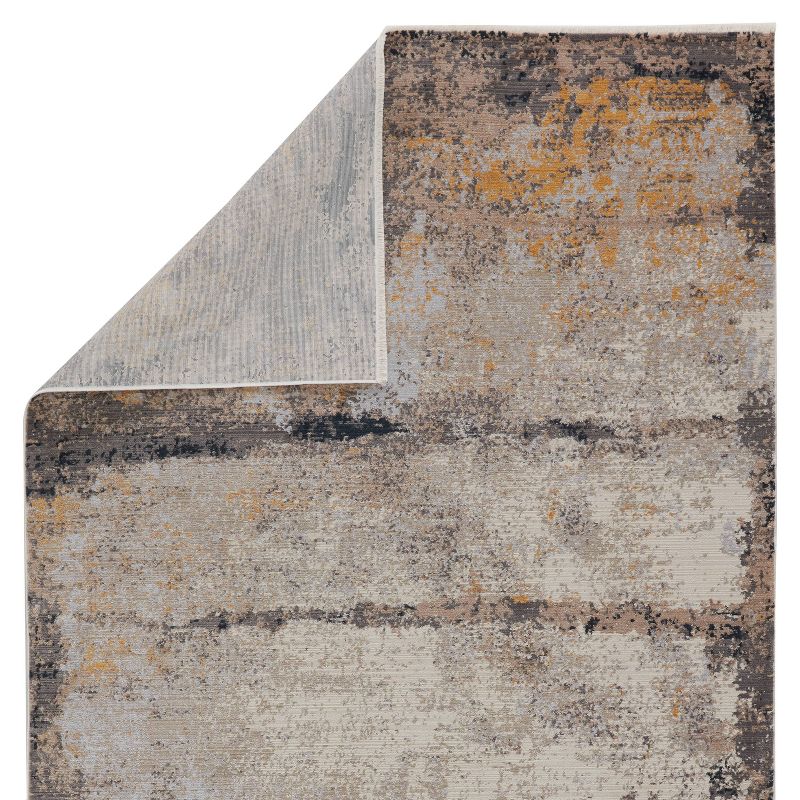 Trevena Abstract Area Rug Gray/Gold - Jaipur Living, 3 of 6