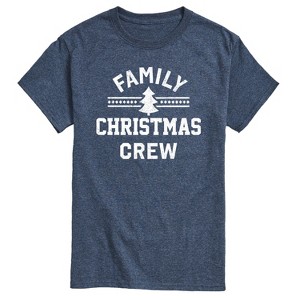 Men's - Instant Message - Family Christmas Crew Short Sleeve Graphic T-Shirt - 1 of 4