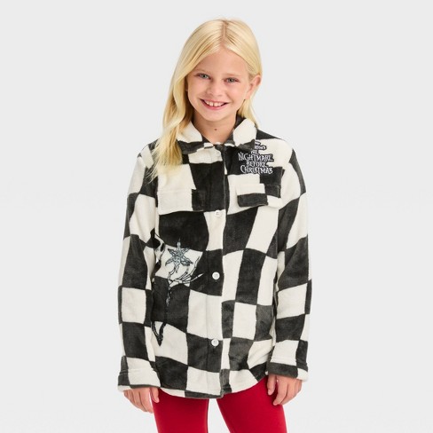 Checkered Hello Kitty Puffer Jacket