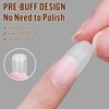 YEVYO Round Matte Nail Tips Full Cover On Fake Nails - 500 PCS - image 2 of 4