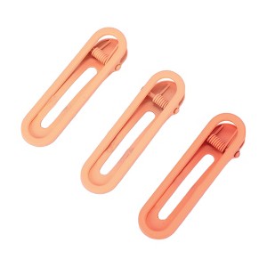 Unique Bargains Women's Classic Fashion Hair Clips 2.36"x0.67"x0.47" 3 Pcs - 1 of 3