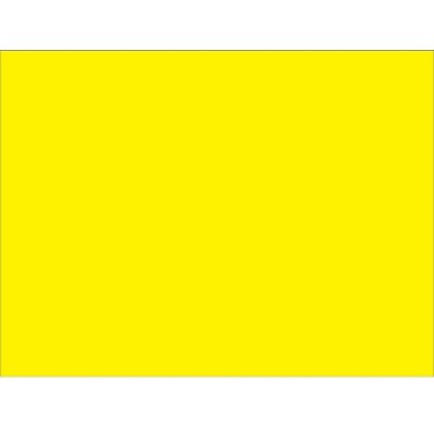 Tape Logic Inventory Rectangle Labels 4" x 4" Fluorescent Yellow 500/Roll DL638L