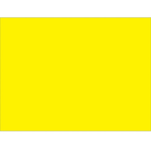 Tape Logic Inventory Rectangle Labels 4" x 4" Fluorescent Yellow 500/Roll DL638L - image 1 of 4