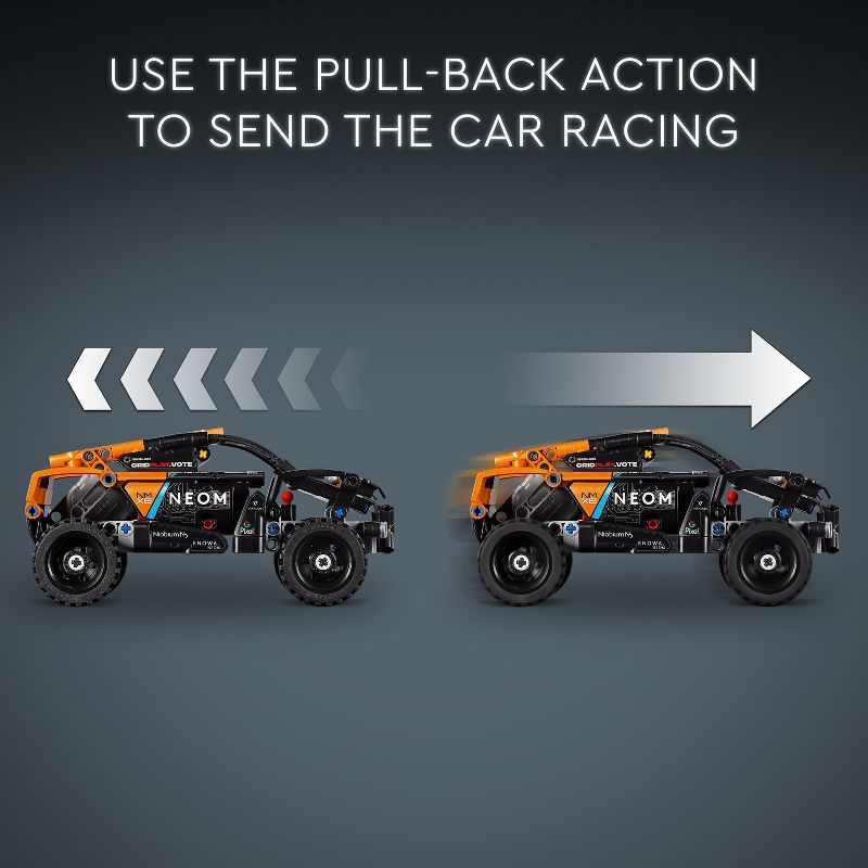 LEGO Technic NEOM McLaren Extreme E Race Car Toy 42166, 4 of 8