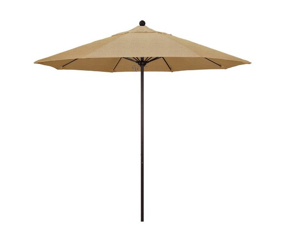 Venture 9' Bronze Market Umbrella in Sesame - California Umbrella
