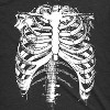 Womens Splattered Rib Cage Tshirt Cool Skeleton Halloween Disguise Tee For Ladies - Crazy Dog Women's T Shirt - 2 of 4