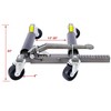 Wheel Dolly Car Skates Vehicle Positioning Hydraulic Tire Jack Foot Pedal Lift Hydraulic Car Wheel Dolly, 1500lbs Black 2Feet W - 2 of 4