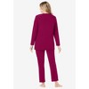 Dreams & Co. Women's Plus Size 2-Piece Lounge Set - 3 of 4