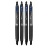 uni-ball uniball 207 Plus+ Retractable Gel Pens Medium Point 0.7mm Blue Ink 4/Pack (70457) - image 3 of 4