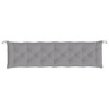 vidaXL Garden Bench Cushion Gray Oxford fabric (100% polyester) - 4 of 4