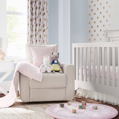 Blushing Pink Nursery Room Cloud Island Target