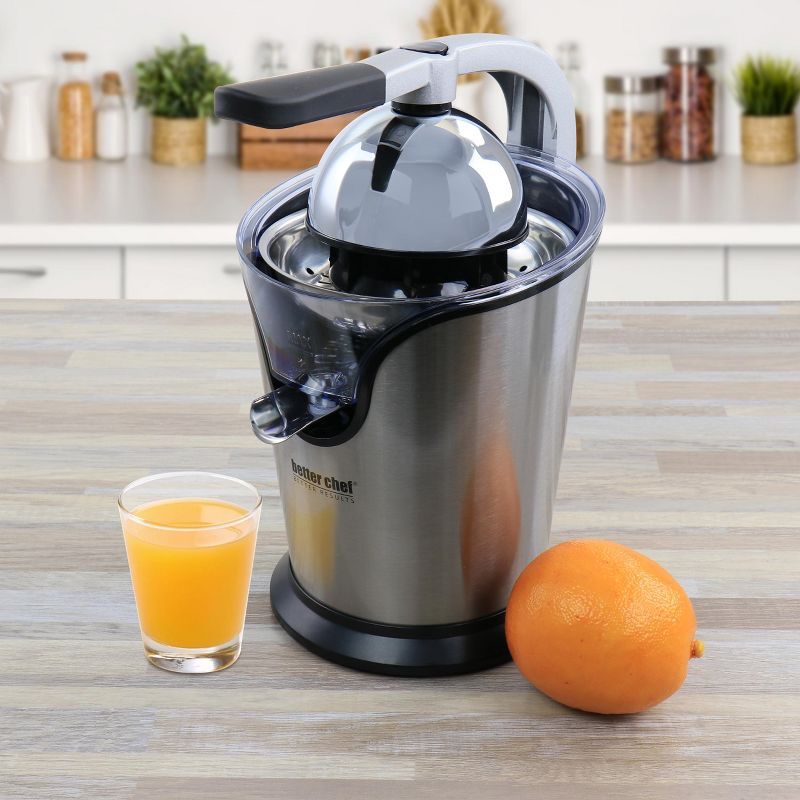 Better Chef Stainless Steel Electric Juice Press, 3 of 9
