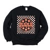 Simply Sage Market S.W.Smiley Checkered Mama Flowers Sweatshirt - 2 of 4