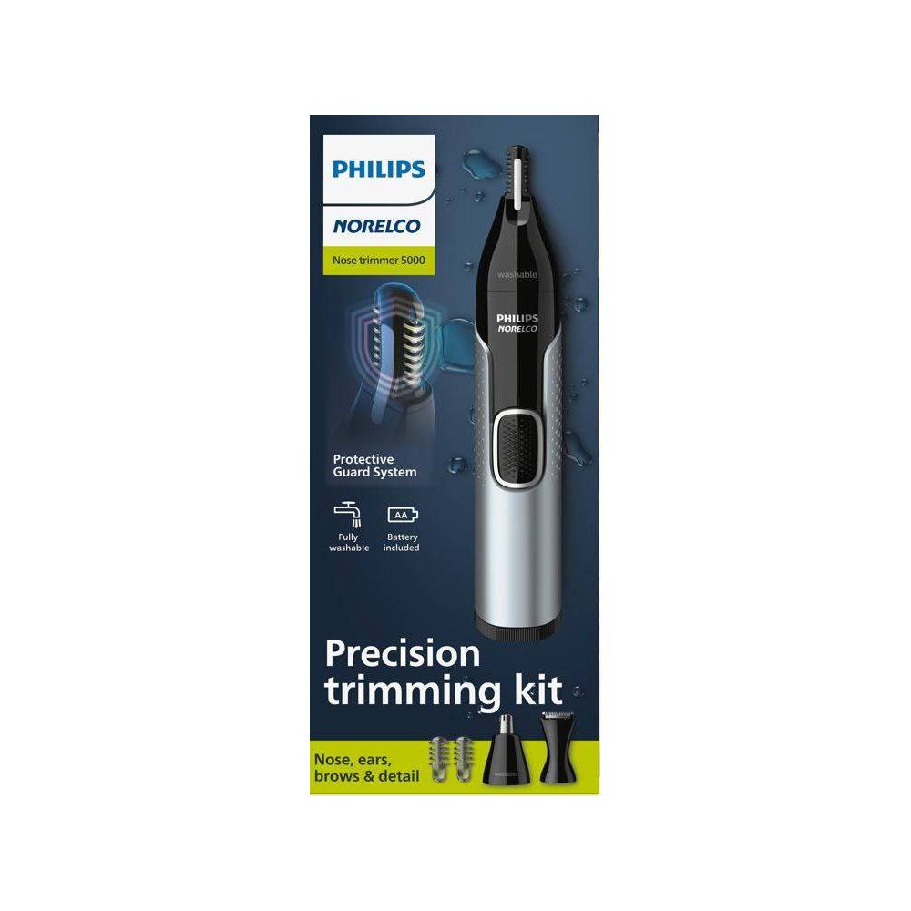 Philips Norelco Series 5000 Men's Nose/Ear/Eyebrows Electric Trimmer - NT5600/62